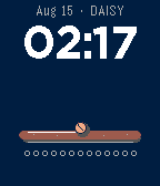 SIP BLOOM Pebble Watch Face